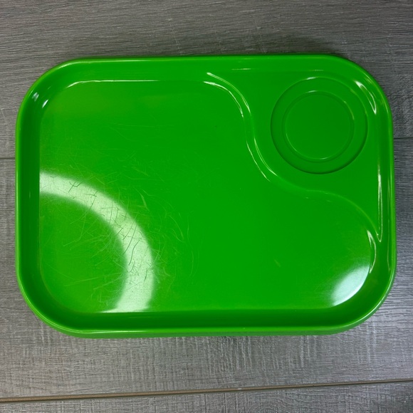 11 Ingrid Plate Snack Plastic Tray Lunch Vintage MCM 1970s Picnic Camping Patio - Picture 8 of 16